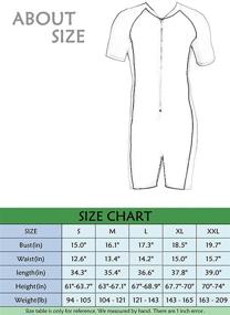 img 2 attached to 👙 Stylish Cokar Short Sleeve Boyleg Swimsuit: Perfect Women's Clothing and Swimsuits with Versatile Cover-Ups