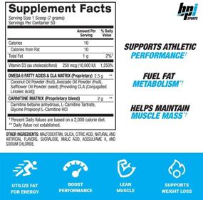 img 3 attached to BPI Sports CLA + Carnitine – Conjugated Linoleic Acid – Weight Loss Formula – Metabolism, Performance, Lean Muscle – Caffeine Free – Fruit Punch Flavor – 50 Servings – 12.34 oz: Effective Weight Loss Support for Men & Women