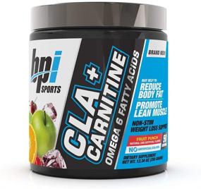 img 4 attached to BPI Sports CLA + Carnitine – Conjugated Linoleic Acid – Weight Loss Formula – Metabolism, Performance, Lean Muscle – Caffeine Free – Fruit Punch Flavor – 50 Servings – 12.34 oz: Effective Weight Loss Support for Men & Women