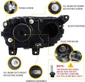 img 2 attached to YUANZHENG Projector Headlights Challenger YAA DG 2041