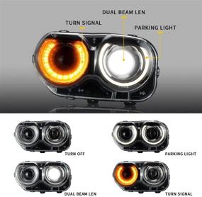 img 3 attached to YUANZHENG Projector Headlights Challenger YAA DG 2041