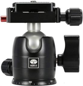img 4 attached to 📷 High-Performance SIRUI DSLR Camera Tripod Ball Head: 10KG/22.05lbs Load, 360° Panning, Aluminum Build, Safety Lock, Universal Mounting Plate (B-00K)