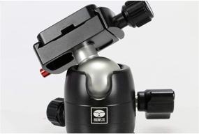 img 2 attached to 📷 High-Performance SIRUI DSLR Camera Tripod Ball Head: 10KG/22.05lbs Load, 360° Panning, Aluminum Build, Safety Lock, Universal Mounting Plate (B-00K)