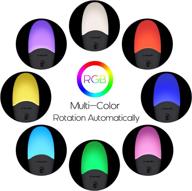 emotionlite multi-color rotating led nightlight, 4 pack – perfect for kids, adults, bedroom, bathroom, hallway, stairways, kitchen, corridor – ul listed, plug in night light логотип