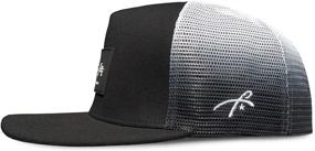 img 3 attached to 🧢 Graceful Folly Trucker Hat – Unisex Snapback Mesh Cap for Men & Women