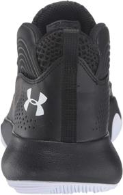 img 2 attached to 🏀 Power up Your Game with Under Armour Lockdown Basketball Black Men's Shoes and Athletic Gear!