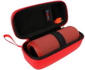 img 4 attached to 🔊 JBL Flip 4 Водонепроницаемый портативный Bluetooth-динамик Жесткий чехол для путешествий - замена - Khanka
