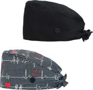 qba adjustable working cap with button: stylish and comfortable hat for women & men логотип