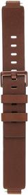 img 1 attached to 📿 FB169LBDBS Inspire Leather Accessory Band - Cognac/Small by FitBit