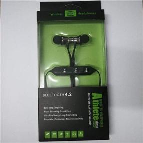 img 3 attached to Bluetooth Headphones Earphones Headset Rechargeable Headphones for Earbud Headphones