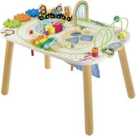 🚂 enhance hand-eye coordination: early learning centre wooden activity train table for 2 year old - amazon exclusive by just play logo