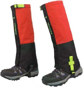 img 1 attached to Gaiters Extended Thicken Waterproof Breathable Climbing