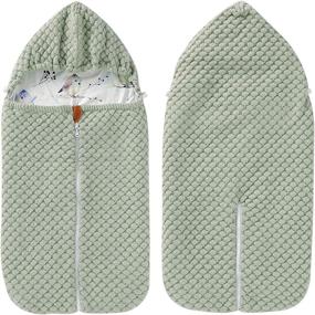 img 3 attached to Oenbopo Newborn Swaddle Sleeping Stroller Bedding