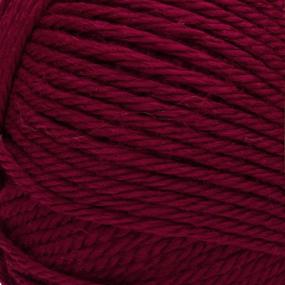 img 1 attached to 🍷 Wine Red Heart Soft Yarn - E728.4608