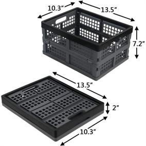 img 3 attached to Jandson Liter Storage Crate Packs