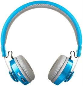 img 4 attached to LilGadgets Untangled PRO Kids Premium Wireless Bluetooth Headphones: SharePort, Microphone, Blue