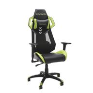 experience ultimate comfort and style with the respawn 200 racing style gaming chair in green logo