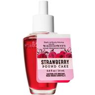 🍓walmart bath body works wallflowers заправка для ароматизатора в виде лампочки - аромат клубничного паундкейка логотип