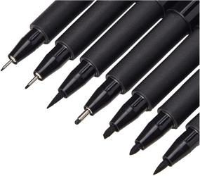 img 1 attached to Faber-Castell FC167137 Wallet Pitt Pen Nibs Art Set: A Versatile Assortment for Masterful Creations