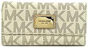 img 3 attached to Michael Kors Womens Checkbook Wallet