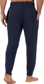 img 3 attached to 👖 Heather Fruit of the Loom Jersey Jogger Men's Clothing and Sleep & Lounge