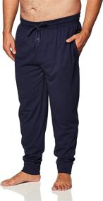 img 2 attached to 👖 Heather Fruit of the Loom Jersey Jogger Men's Clothing and Sleep & Lounge