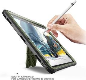 img 2 attached to Чехол SUPCASE Unicorn Beetle PRO для iPad Air 3 (2019) и аксессуары для планшета iPad Pro 10