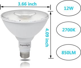 img 3 attached to 💡 Ampoulight Par30 Dimmable White 2700 Kelvin