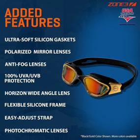 img 2 attached to 🏊 Enhanced Vapour Swim Goggles by Zone3