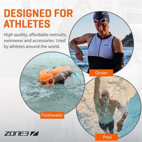 img 1 attached to 🏊 Enhanced Vapour Swim Goggles by Zone3