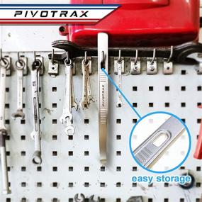 img 1 attached to 🔧 PIVOTRAX 15-дюймовый набор кривых железных ломиков для монтажа и демонтажа шин с гаечным ключом (2 шт)