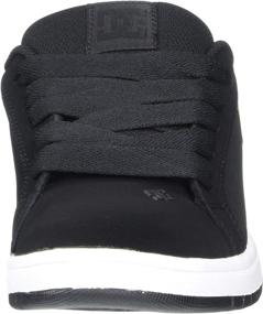 img 3 attached to Stylish and Durable DC Kids' Court Graffik Se Skate Shoe - Perfect for Young Skaters