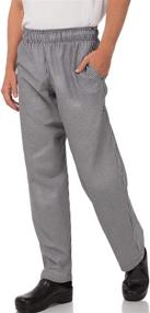 img 2 attached to 👨 Top-notch quality: Chef Works Men's Essential Baggy Chef Pants for ultimate comfort and style!