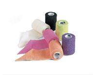 🌀 3m 63723 coban self-adherent wrap: versatile dressing & device securing solution in assorted neon colors - pack of 12 логотип