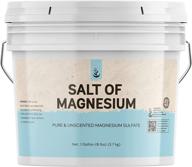 🤲 соль магния: премиальная соль эпсом (1 галлон) | без запаха, снимает боль в мышцах, эксфолиирует кожу, противовоспалительное* логотип