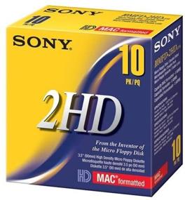 img 3 attached to 📼 Sony 10MFD2HDCFM 2HD Mac Formatted Floppy Disks (10-Pack) - Improved for SEO