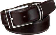 men's accessories with alexander julian leather inlay buckle logo