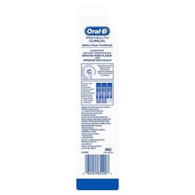 img 3 attached to 🪥 Oral-B Pro-Health Clinical Battery Power Electric Toothbrush: Enhanced Oral Care with Colorful Variations