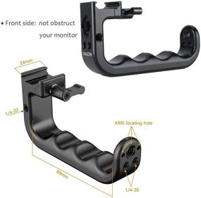 img 3 attached to 🎥 NICEYRIG Quick Release NATO Handle Grip - Enhance Ergonomics for Red DSMC2 Kinefinity Cinema Camera