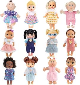 img 4 attached to 🎀 Accessorize Alive Baby Dolls with Girl Doll Clothes & Accessories