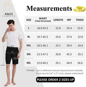 img 3 attached to AWLE Men's Lounge Pockets Lightweight Workout Clothing for Sleep & Lounge