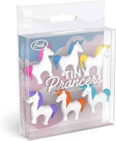 img 1 attached to 🦄 Authentic Fred Drink Markers for Tiny Prancers, Unicorn Design - Standard Size