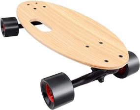 img 4 attached to LOSENKA Complete Longboard Bamboo Cruiser