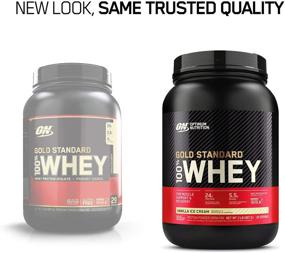 img 3 attached to Optimum Nutrition's Vanilla Ice Cream Gold Standard Whey Protein Powder, 2lb - May Vary in Packaging