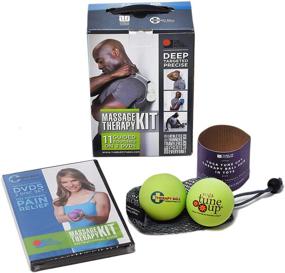 img 4 attached to Tune Up Fitness Self-Massage Kit: 2 DVD Set & Yoga Tune Up Therapy Ball 🎥 Pair - Enhance Mobility, Alleviate Pain, Reduce Stress, and Promote Myofascial Release with Trigger Point Therapy