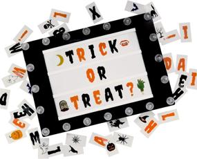 img 4 attached to Brooklyn Lighting Company Light Box Letter Tiles - 100 Halloween Tiles For Cinema Light Boxes 2