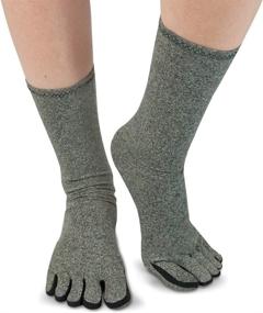 img 3 attached to IMAK Arthritis Socks (Size: Medium) - Relieve Arthritis Aches Effectively