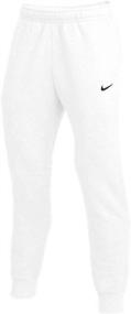 img 2 attached to Nike Training Joggers White Large Men's Clothing in Active