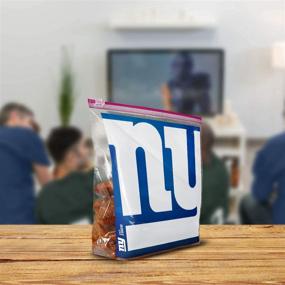 img 3 attached to 🏈 Convenient Ziploc Slider Storage Gallon Bags (20 Count) – Perfect for On-the-Go Snacks, Tailgating, and Homegating with an NFL New York Giants Twist!