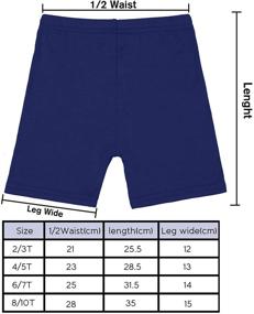 img 3 attached to 👚 Breathable Safety Colors Girls' Clothing for Active - Resinta Shorts